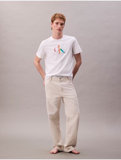 Playera-Calvin-Klein-Pride-Monologo-Blanco