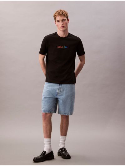 Playera-Calvin-Klein-Pride-Logo-Negro
