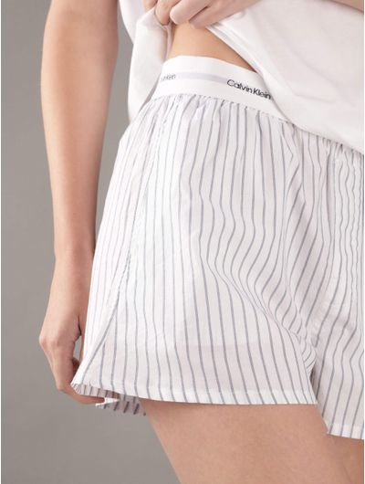 Pijama-Calvin-Klein-de-Playera-con-Short-Mujer-Blanco