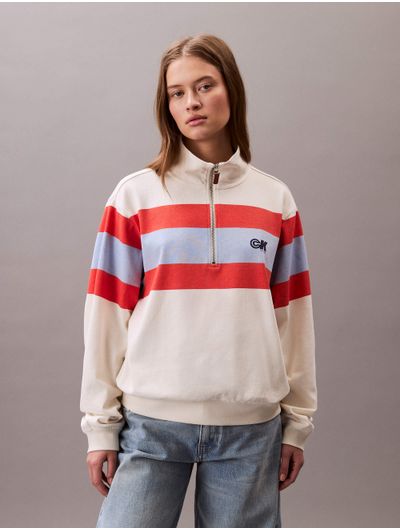 Sudadera-Calvin-Klein-Color-Block-Mujer-Multicolor