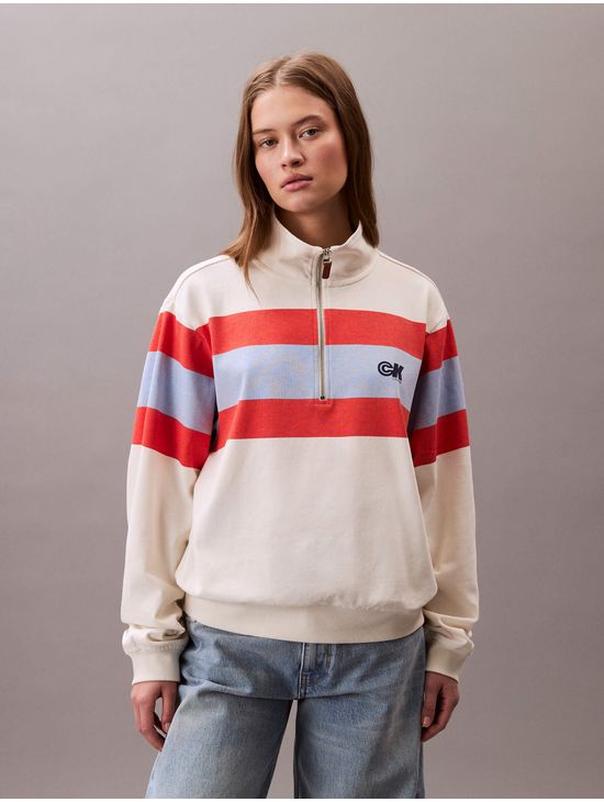 Sudadera-Calvin-Klein-Color-Block-Mujer-Multicolor