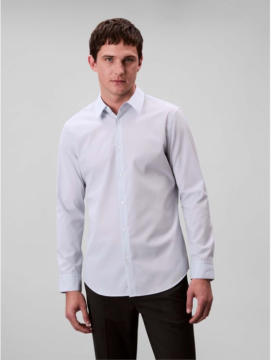 Camisa-Calvin-Klein-Supima-Slim-Hombre-Azul-Claro
