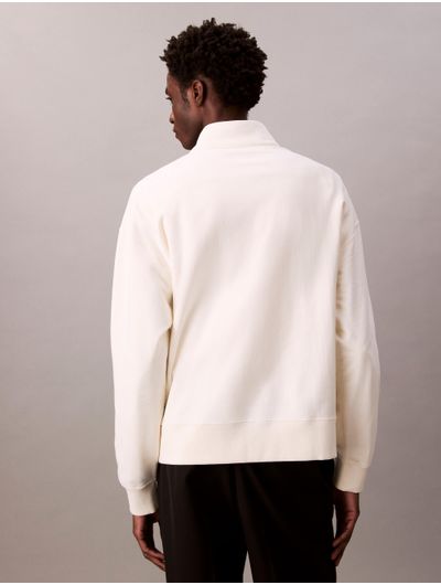 Sudadera-Calvin-Klein-Logo-Hombre-Blanco