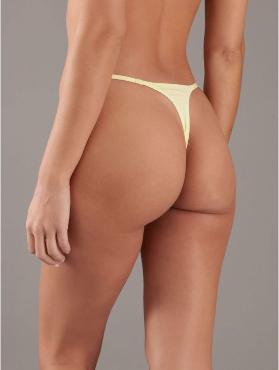 Tanga-Calvin-Klein-Cotton-Modal-Signature-Mujer-Amarillo