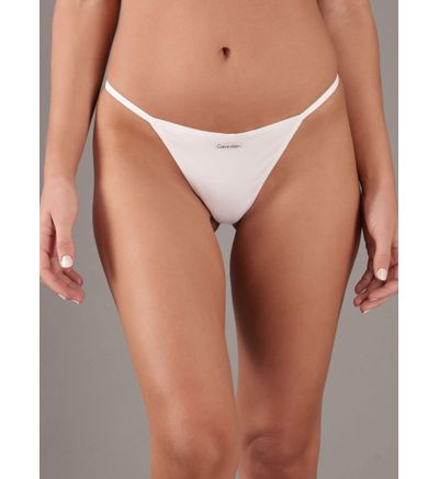 Tanga Calvin Klein Cotton Modal Signature Mujer Blanco Tangas