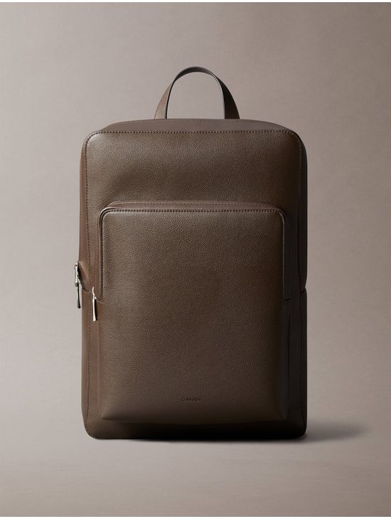 Mochila-Calvin-Klein-Logo-Piel-Sintenica-Hombre-Cafe