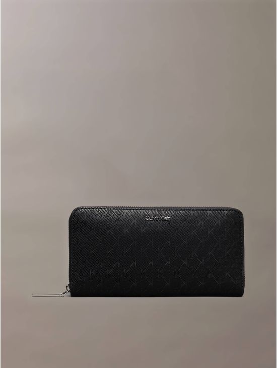Cartera-Calvin-Klein-con-Monograma-Mujer-Negro