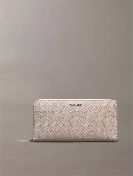 Cartera-Calvin-Klein-con-Monograma-Mujer-Beige