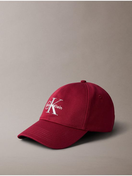 Gorra-Calvin-Klein-Monologo-Rojo