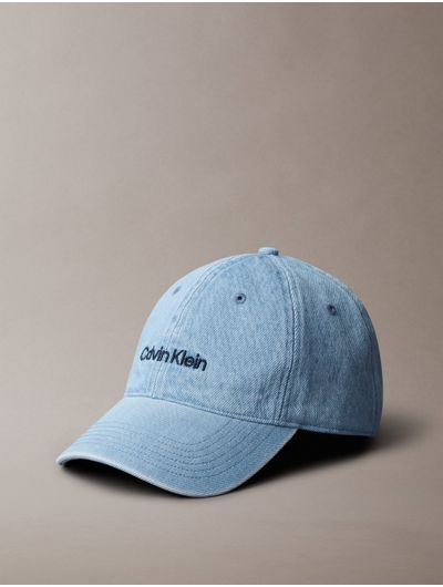 Gorra-Calvin-Klein-Logo-Denim-Azul