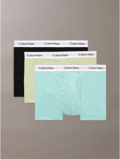Trunks-Calvin-Klein-Icon-Cotton-Stretch-Pack-de-3-Hombre-Multicolor