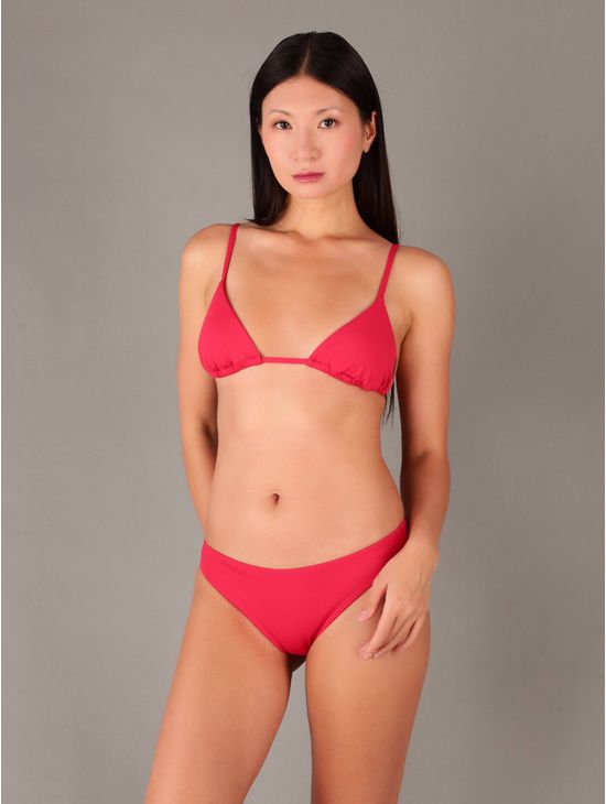 Top-Calvin-Klein-de-Traje-de-Baño-Mujer-Rojo