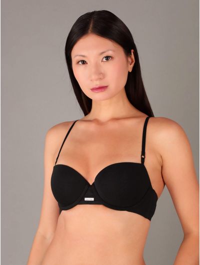 Brasier-Calvin-Klein-Demi-Lightly-Lined-Mujer-Negro
