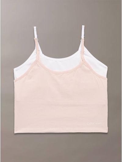 Bralette-Calvin-Klein-Cami-Pack-de-2-Niña-Multicolor