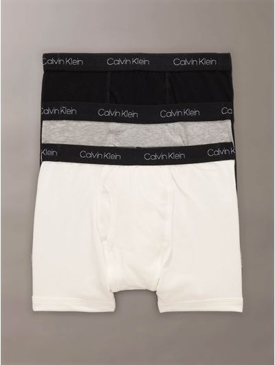 Boxers-Calvin-Klein-Logo-Distintivo-Pack-de-3-Niño-Multicolor