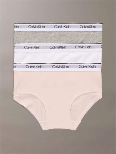 Hipster-Calvin-Klein-Modern-Cotton-Pack-de-3-Niña-Multicolor