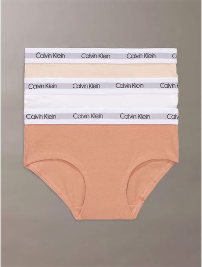 Hipster-Calvin-Klein-Modern-Cotton-Pack-de-3-Niña-Multicolor