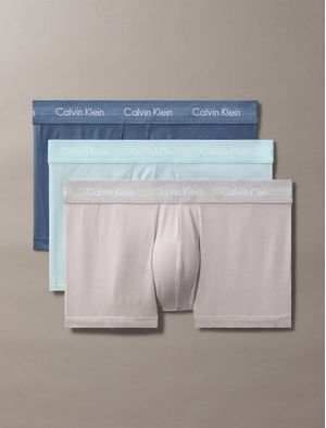 Trunks-Calvin-Klein-Cotton-Stretch-Pack-de-3-Hombre-Azul