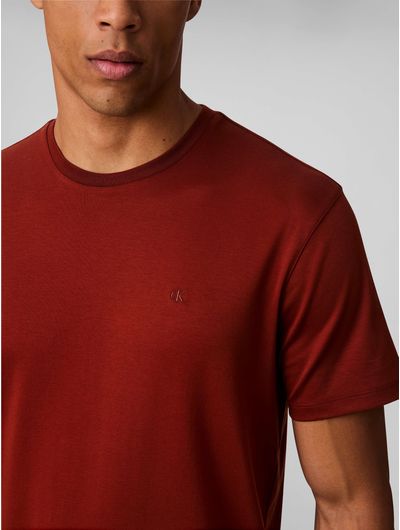 Playera-Calvin-Klein-Monograma-Hombre-Rojo
