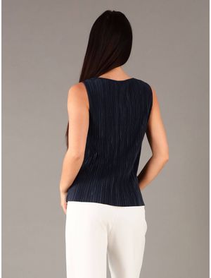 Blusa-Calvin-Klein-con-Acabado-Plisado-Mujer-Azul