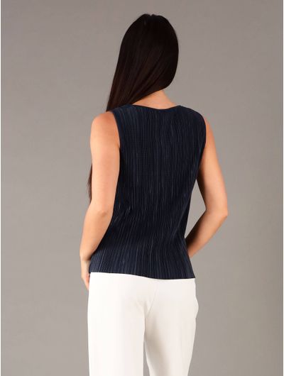 Blusa-Calvin-Klein-con-Acabado-Plisado-Mujer-Azul