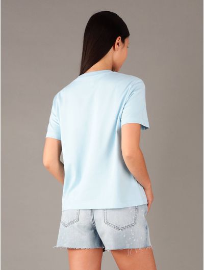 Playera-Calvin-Klein-con-Logotipo-Bordado-Mujer-Azul