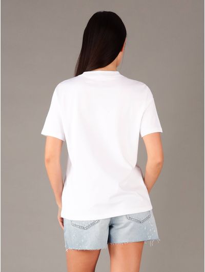 Playera-Calvin-Klein-Jeans-con-Logo-Estampado-Mujer-Blanco