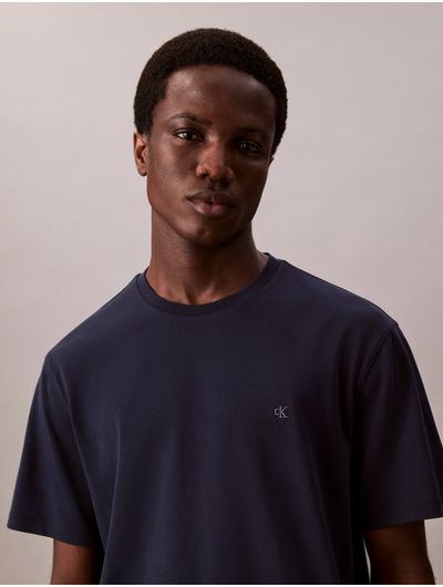 Playera-Calvin-Klein-Monograma-Hombre-Azul-Oscuro