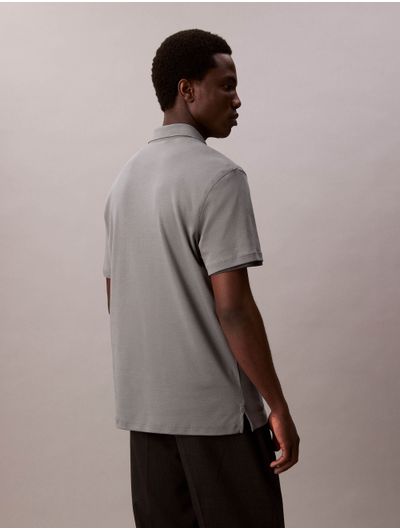 Polo-Calvin-Klein-Monograma-Hombre-Gris