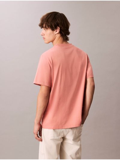 Playera-Calvin-Klein-Logo-Bordado-Hombre-Naranja