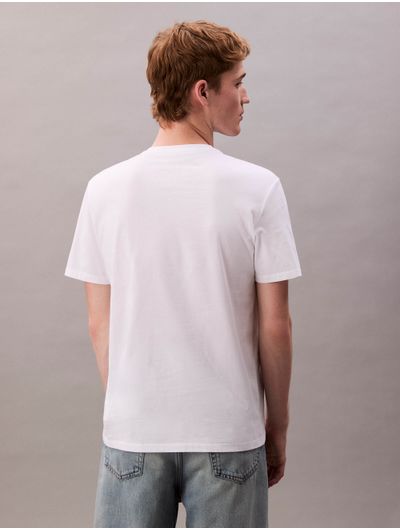 Playera-Calvin-Klein-Logo-Pride-Blanco