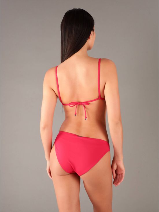 Top-Calvin-Klein-de-Traje-de-Baño-Mujer-Rojo