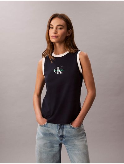 Tank-Top-Calvin-Klein-Monologo-Mujer-Negro