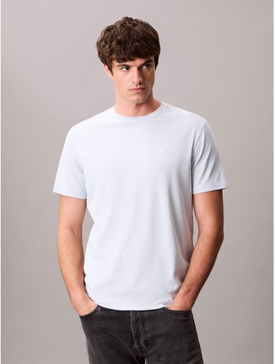 Playera-Calvin-Klein-Monograma-Hombre-Azul-Claro