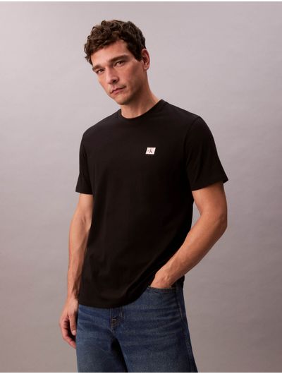 Playera-Calvin-Klein-Insignia-Monologo-Hombre-Negro