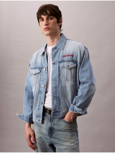 Chamarra-Denim-90-s-Logo-Bordado-Hombre-Azul