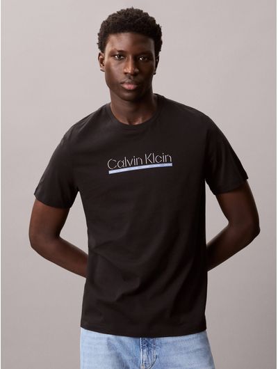 Playera-Calvin-Klein-Logo-Estampado-Hombre-Negro