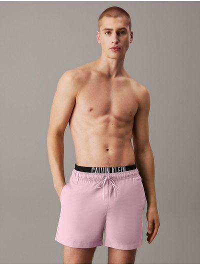 Traje-de-Baño-Calvin-Klein-Intense-Power-Doble-Cinturilla-Hombre-Rosa