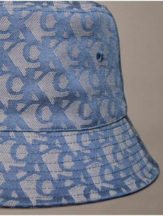 Bucket-Calvin-Klein-Jacquard-Monograma-Azul