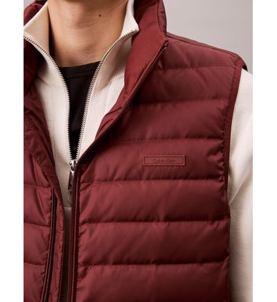 Chaleco Calvin Klein Puffer Hombre Rojo Chalecos Calvin Klein