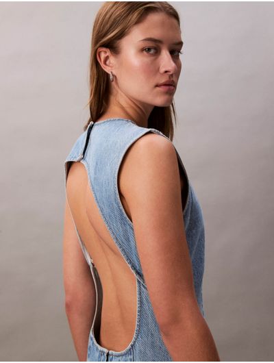 Vestido-Calvin-Klein-Denim-Mujer-Azul