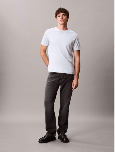 Playera-Calvin-Klein-Monograma-Hombre-Azul-Claro