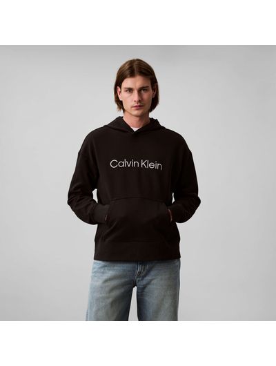 Sudadera-Calvin-Klein-Logo-Hombre-Negro-40HM231-002