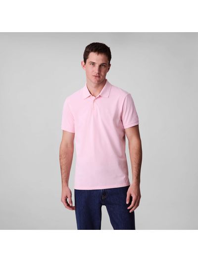 Polo-Calvin-Klein-Monograma-Hombre-Rosa-40HM281-690