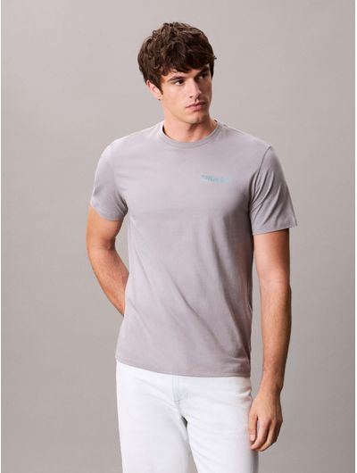 Playera-Calvin-Klein-Logo-Hombre-Gris-4RC846G-020