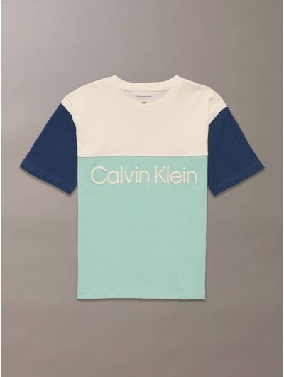 Playera-Calvin-Klein-Logotipo-Nino-Multicolor-IB0IB02528-L40