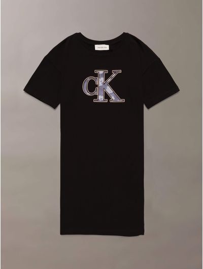 Vestido-Calvin-Klein-Monograma-Nina-Negro-IG0IG02967-BEH