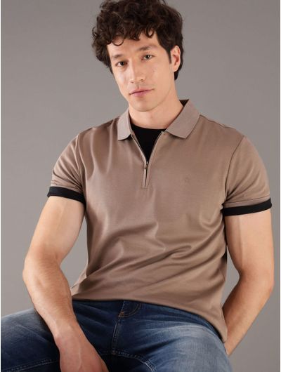 Polo-Calvin-Klein-Monograma-Hombre-Cafe-K10K112754-PB8