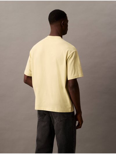 Playera-Calvin-Klein-Monograma-Hombre-Amarillo-40HM229-260
