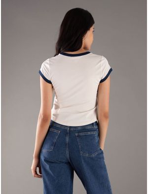 Playera-Calvin-Klein-Jeans-Monograma-Mujer-Blanco-47C258G-100
